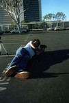 Dave Markey in shooting position